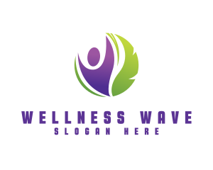 Nature Wellness Leaf logo