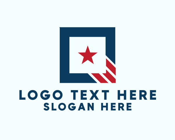 Stars And Stripes logo example 3