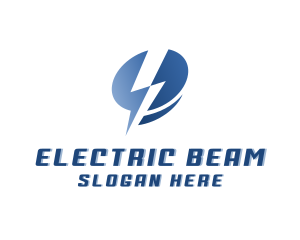 Lightning Electric Power logo design