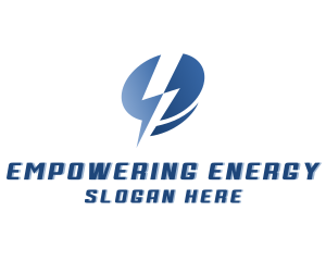 Lightning Electric Power logo design