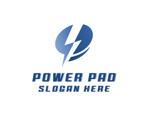 Lightning Electric Power logo design