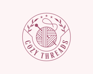 Handmade Crochet Knitting logo design