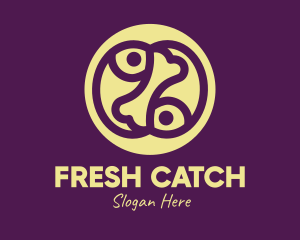 Fish Bone Fishbone logo design