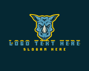 Gaming - Rhino Gaming Avatar logo design