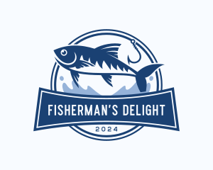 Fish Hook Fishing logo