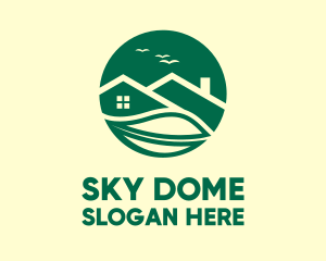 Eco Sky House logo design