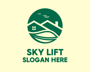 Eco Sky House logo design