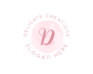 Watercolor Boutique Paint logo design