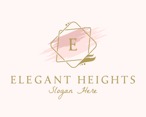 Luxury Makeup Boutique logo design