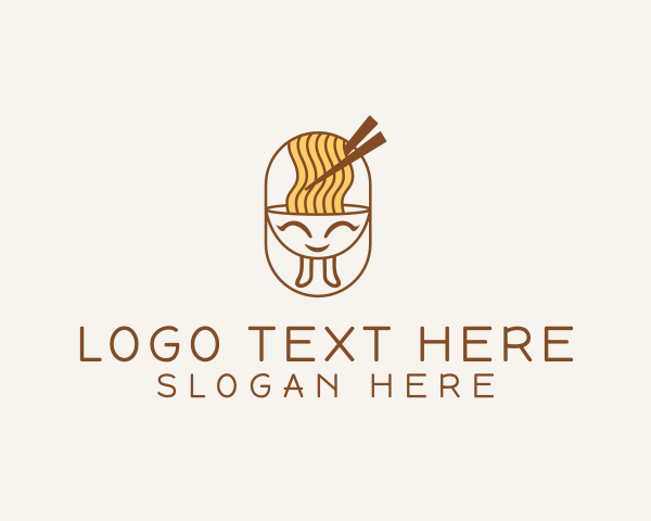 Fast Food Noodle logo