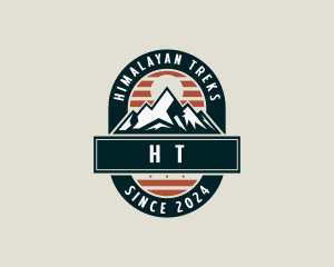 Mountain Summit Hiking logo design