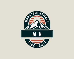 Mountain Summit Hiking logo design