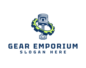Piston Gear Engine logo