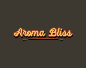 Retro Hipster Script logo design