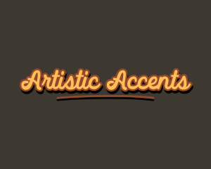 Retro Hipster Script logo design