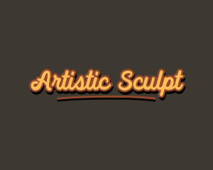 Retro Hipster Script logo design