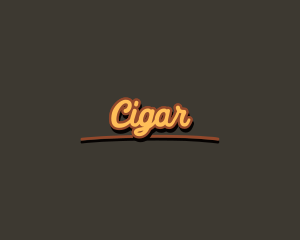 Retro Hipster Script logo design