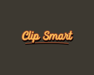 Retro Hipster Script logo design