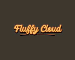 Retro Hipster Script logo design