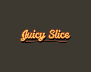 Retro Hipster Script logo design