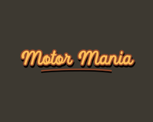 Retro Hipster Script logo design