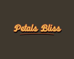 Retro Hipster Script logo design