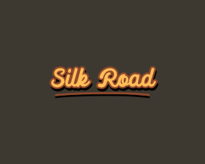 Retro Hipster Script logo design