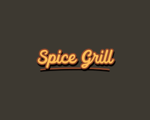 Retro Hipster Script logo design