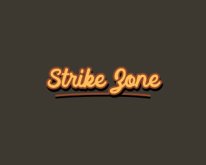 Retro Hipster Script logo design