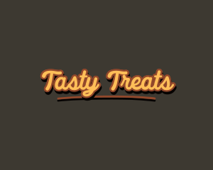 Retro Hipster Script logo design