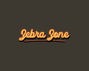 Retro Hipster Script logo design