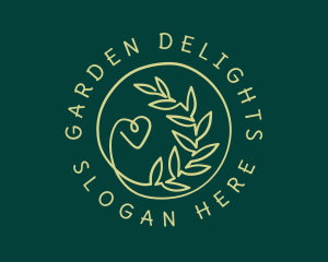 Heart Vine Gardening logo design