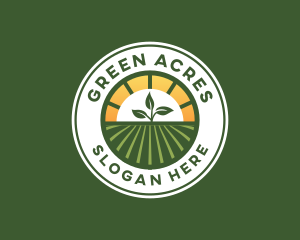 Sprout Farm Agriculture logo design