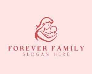 Mother Infant Childcare logo design