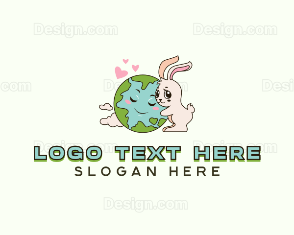 Bunny Eco Planet Logo