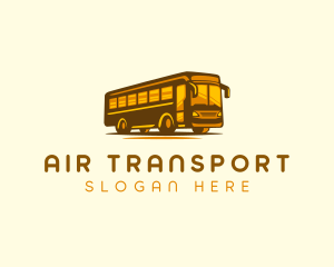 Tourist Bus Travel logo design