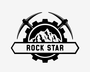 Pickaxe Mountain Cog logo