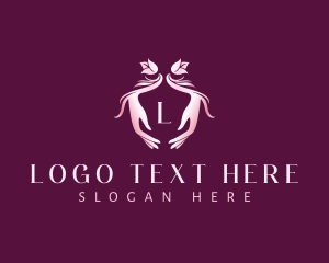 Hand Floral Wellness Logo