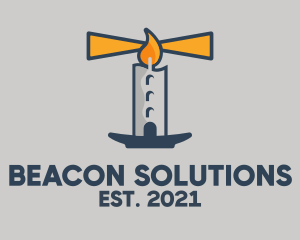 Lighthouse Candle Beacon logo