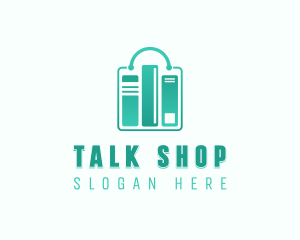 Book Shopping Bookstore logo design