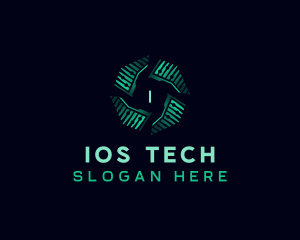 Digital Tech App logo design