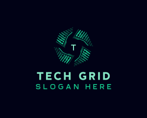 Digital Tech App logo design