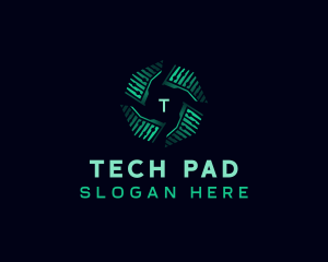 Digital Tech App logo design