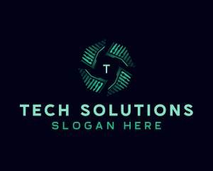 Digital Tech App logo design