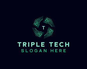 Digital Tech App logo design