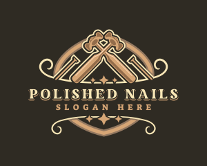 Nail Hammer Woodwork logo