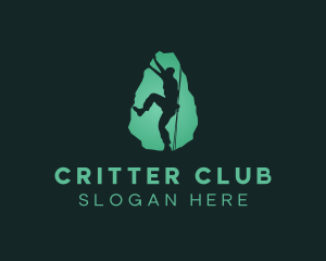 Green Mountaineer Club logo design