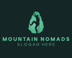 Green Mountaineer Club logo design