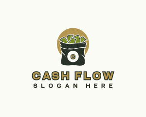 Money Cash Bag logo design