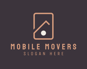 Mountain Travel Mobile Phone logo design